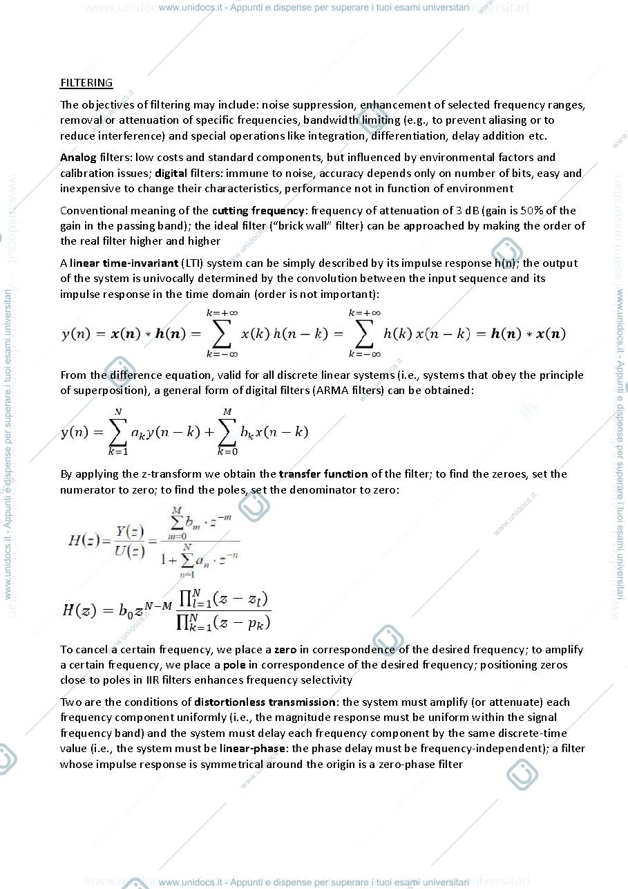 Anteprima pagina 3 — Bsp summary