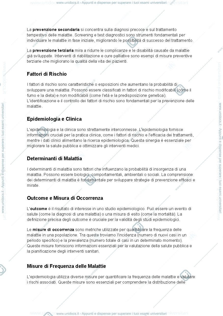 Anteprima pagina 3 — Riassunti di Biometria