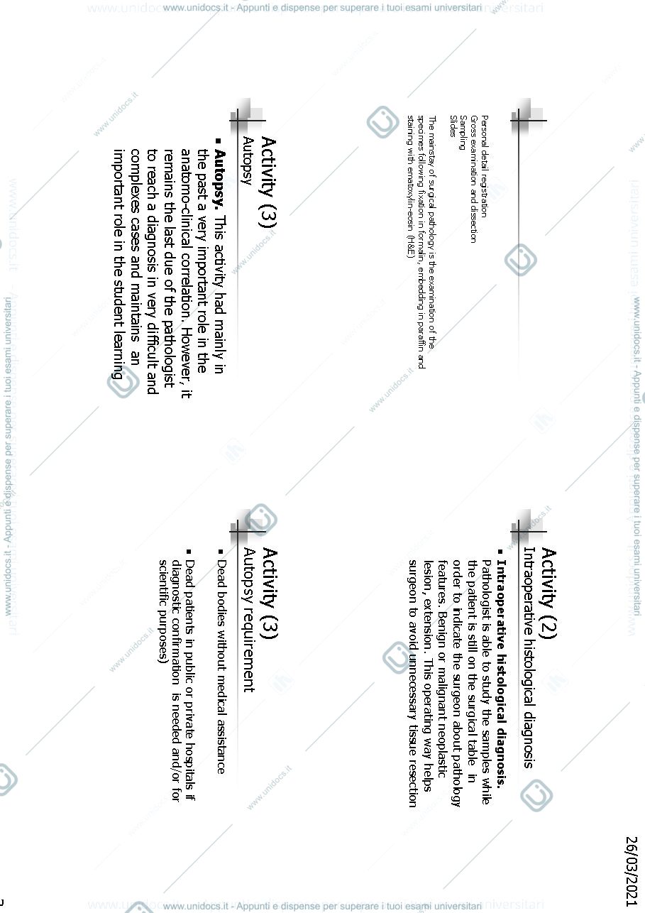 Anteprima pagina 3 — Slide Biomolecular basis of anatomical pathology