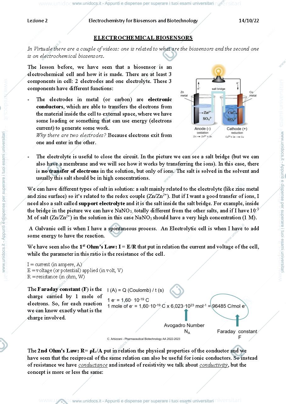 Anteprima pagina 1 — Second Lecture Arbizzani