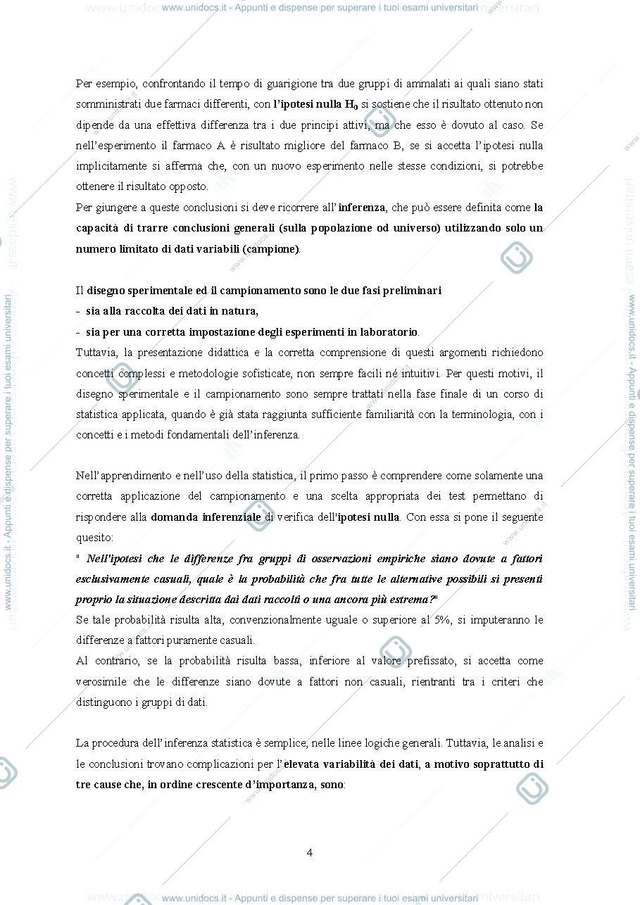 Anteprima pagina 5 — libro biostatistica cap1