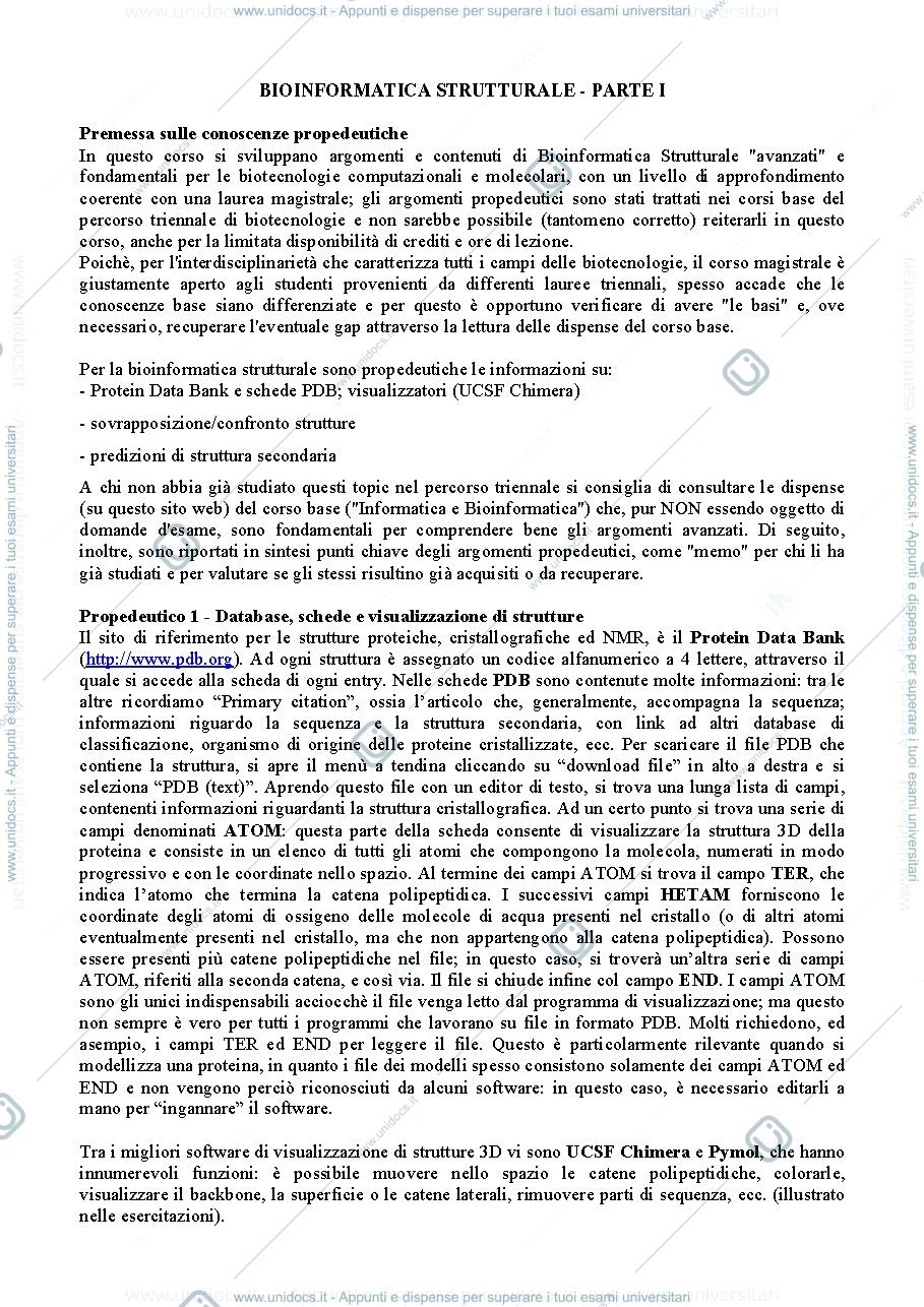 Anteprima pagina 1 — BIOTECNOLOGIA SINTETICA MOLECOLARE E COMPUTAZIONALE 