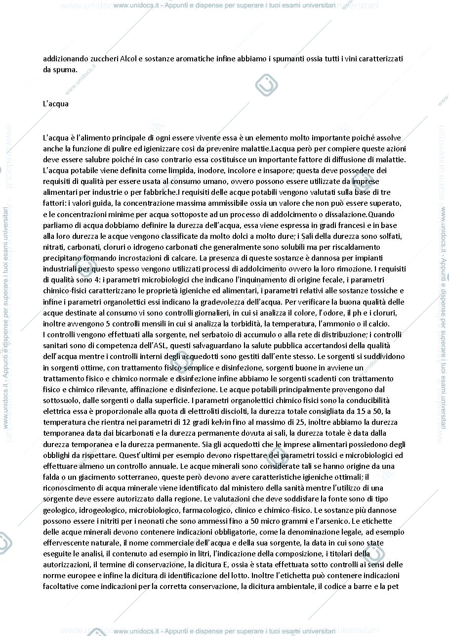 Anteprima pagina 4 — appunti biotec alimentari 