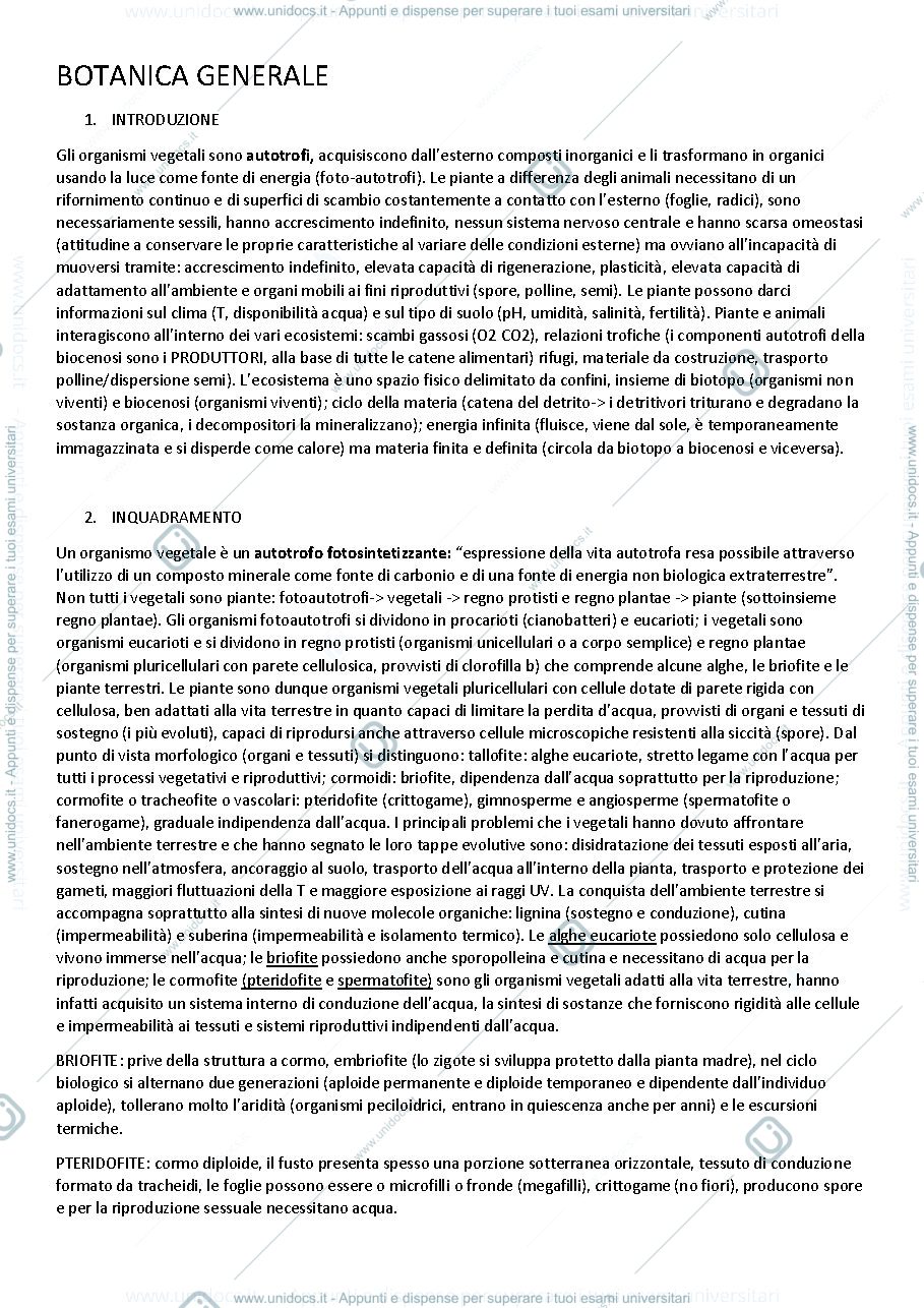 Anteprima pagina 1 — Botanica