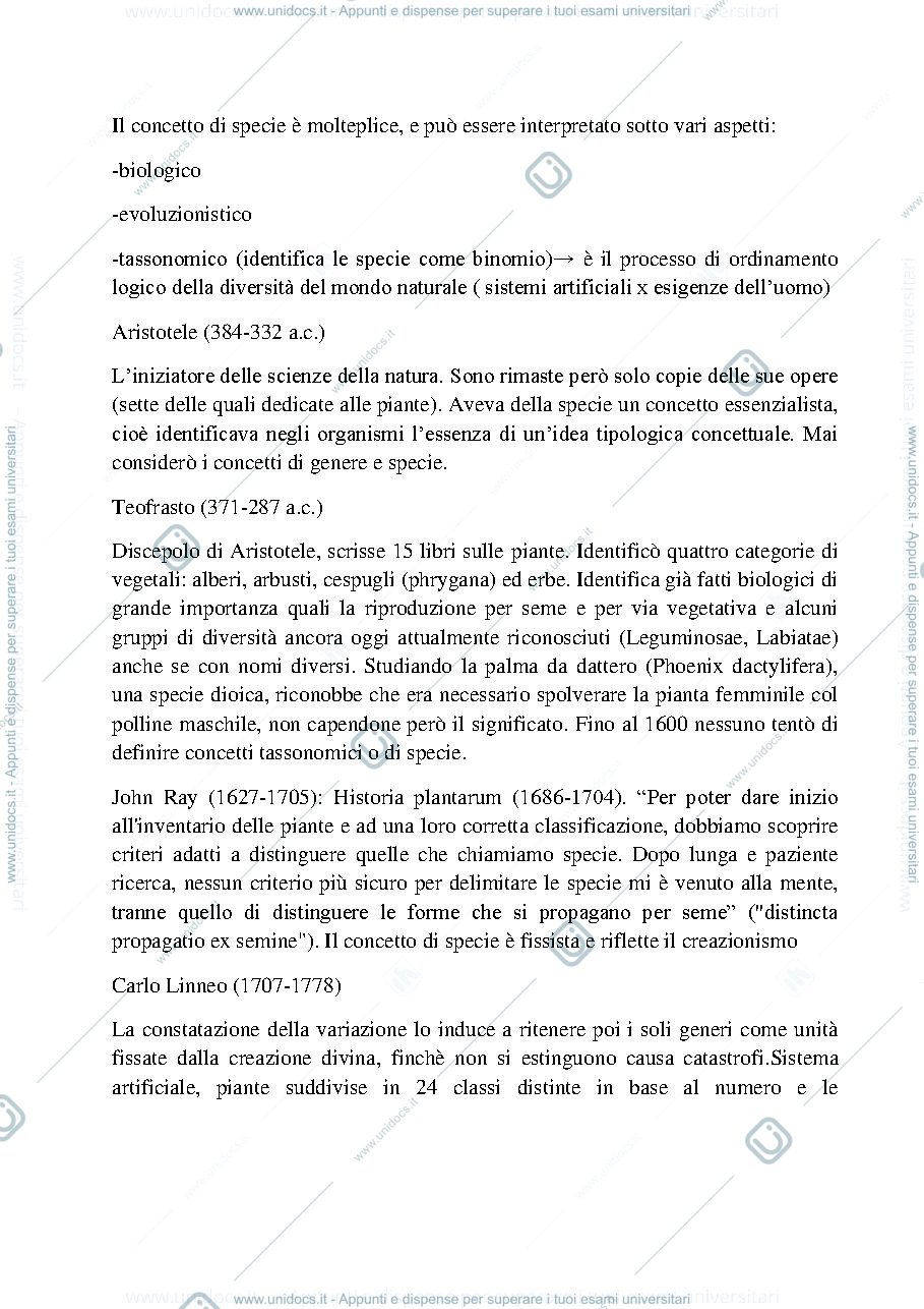 Anteprima pagina 1 — botanica sistematica