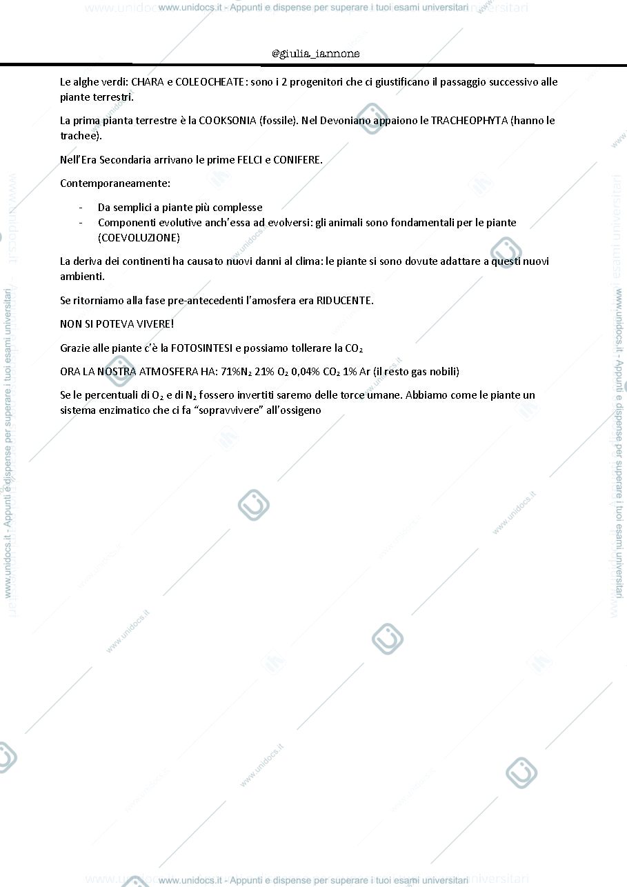 Anteprima pagina 5 — Appunti Botanica II-Prof. Baldini