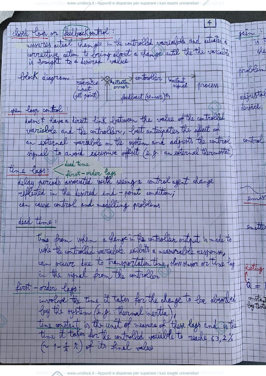 Anteprima pagina 1 — Loop and Feedback control