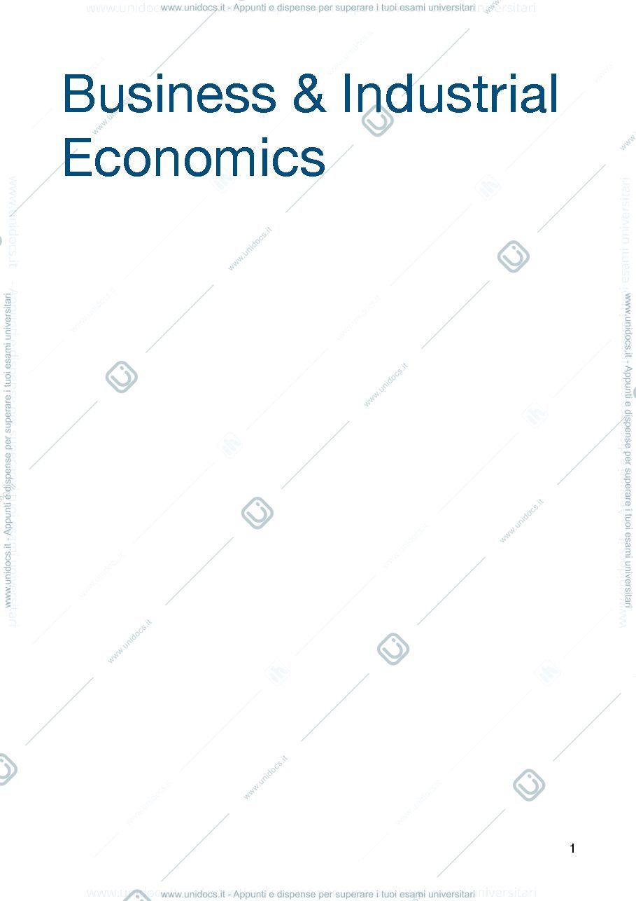 Anteprima pagina 1 — Business Industrial and Economics