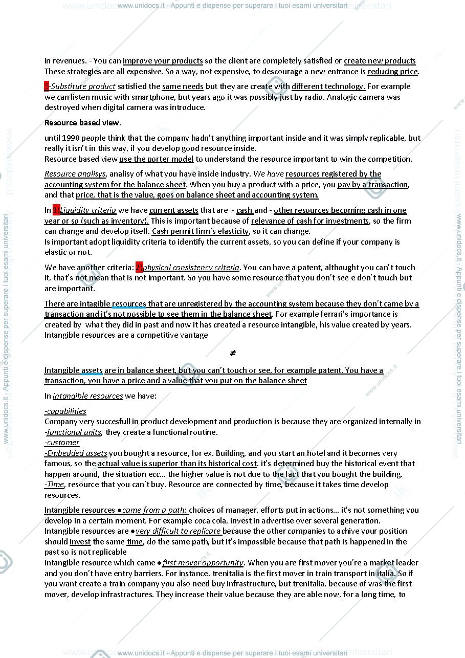 Anteprima pagina 3 — Business policy and strategy esecution 