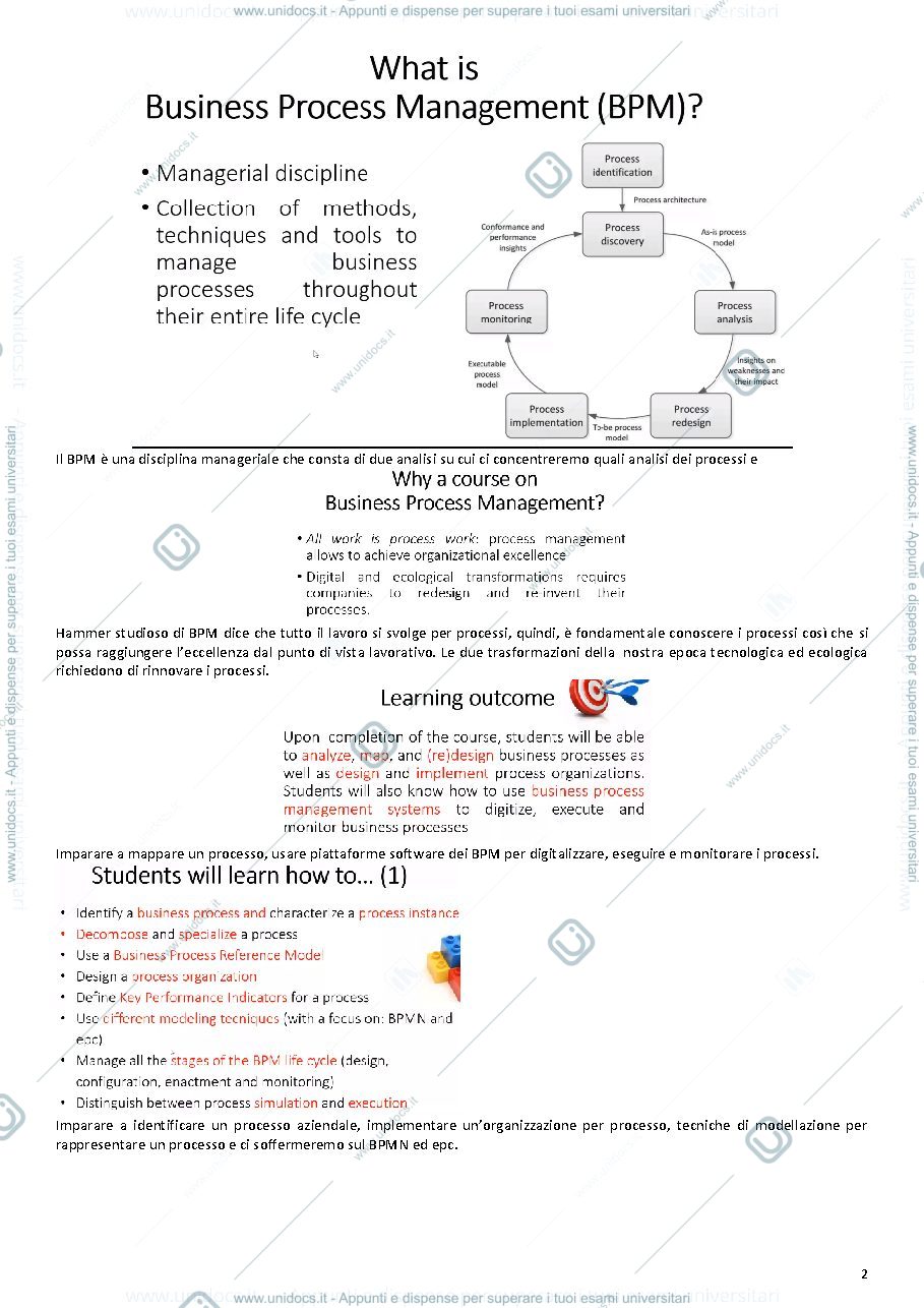 Anteprima pagina 3 — Business process management