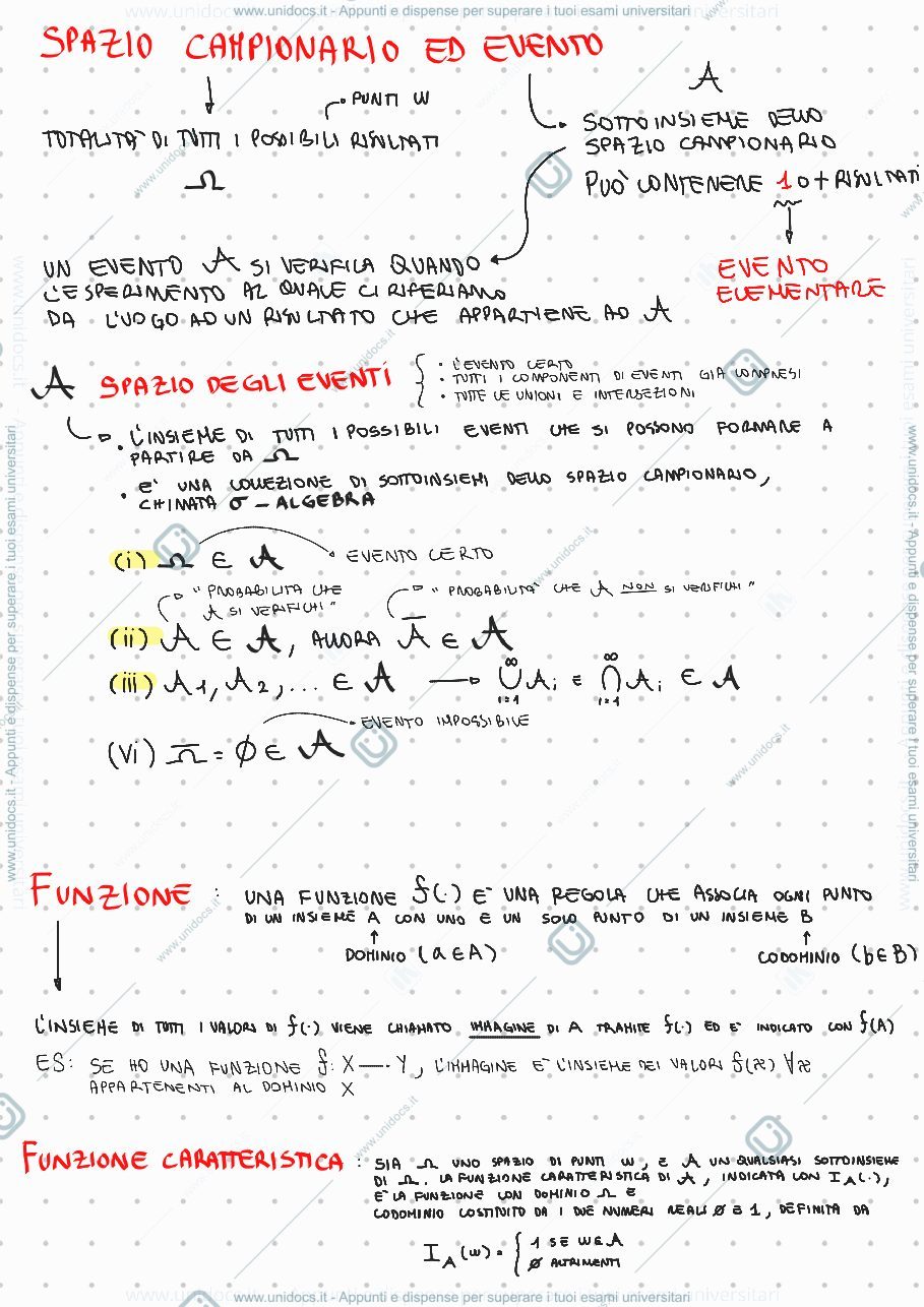 Anteprima pagina 2 — Calcolo delle Probabilità