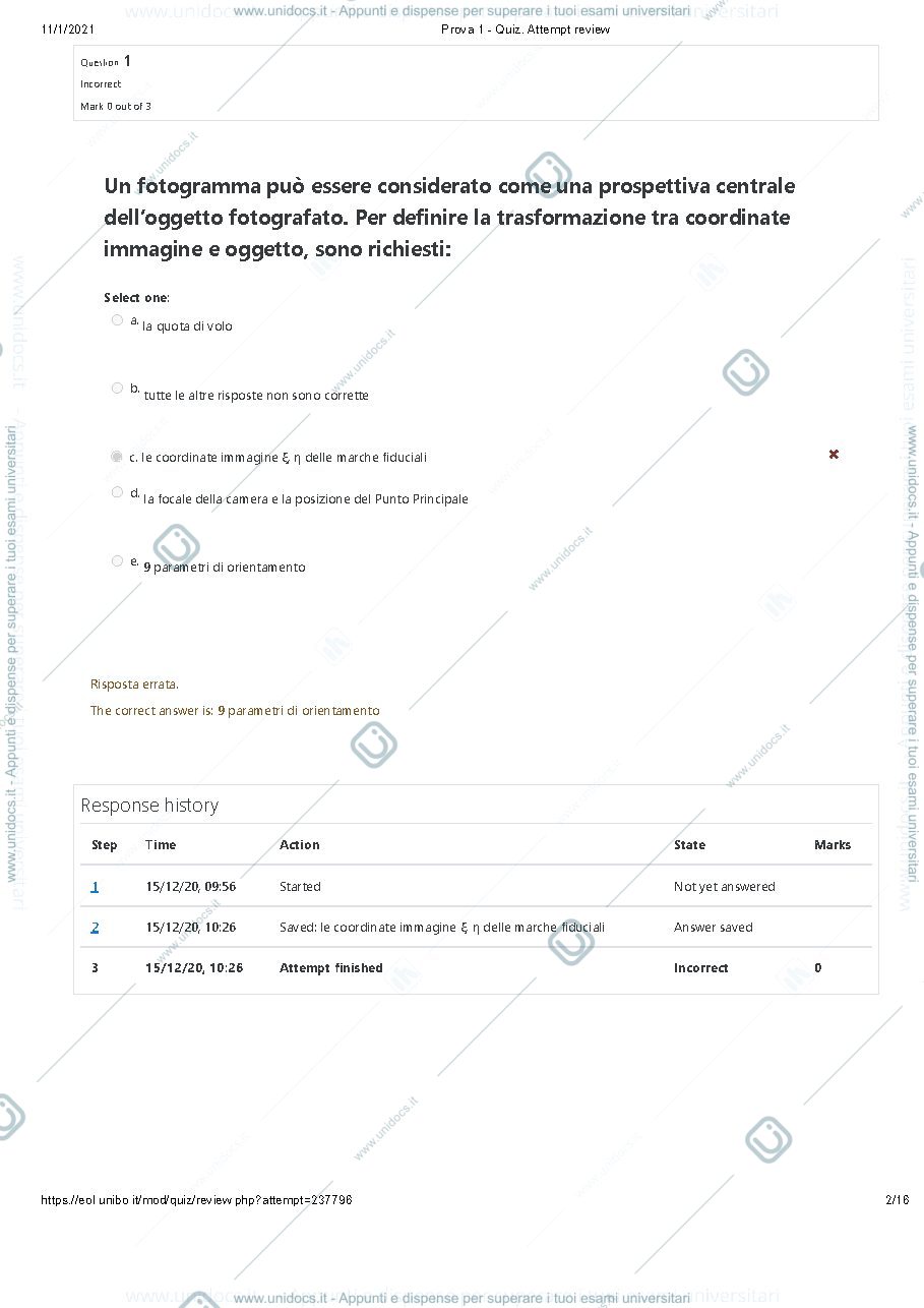 Anteprima pagina 2 — quiz esame