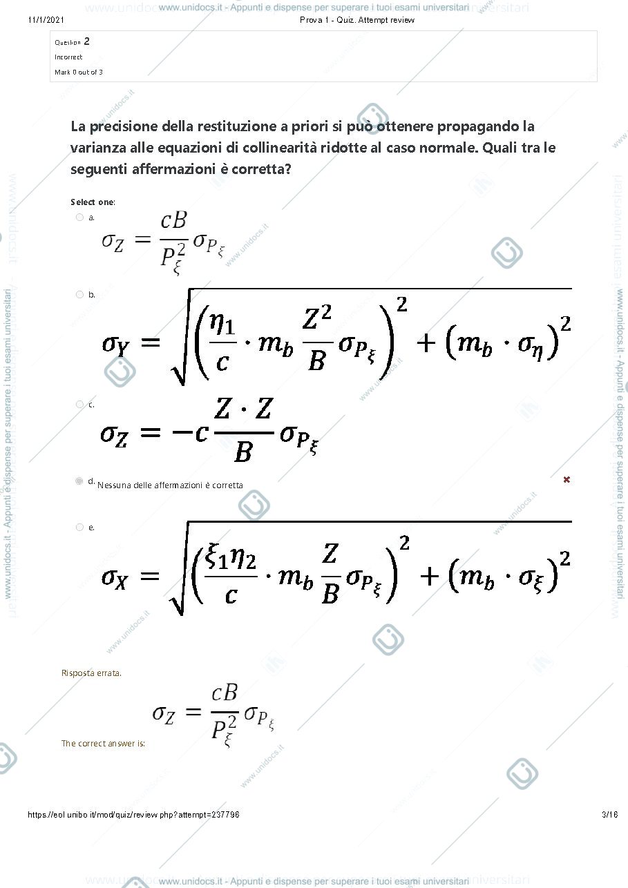 Anteprima pagina 3 — quiz esame