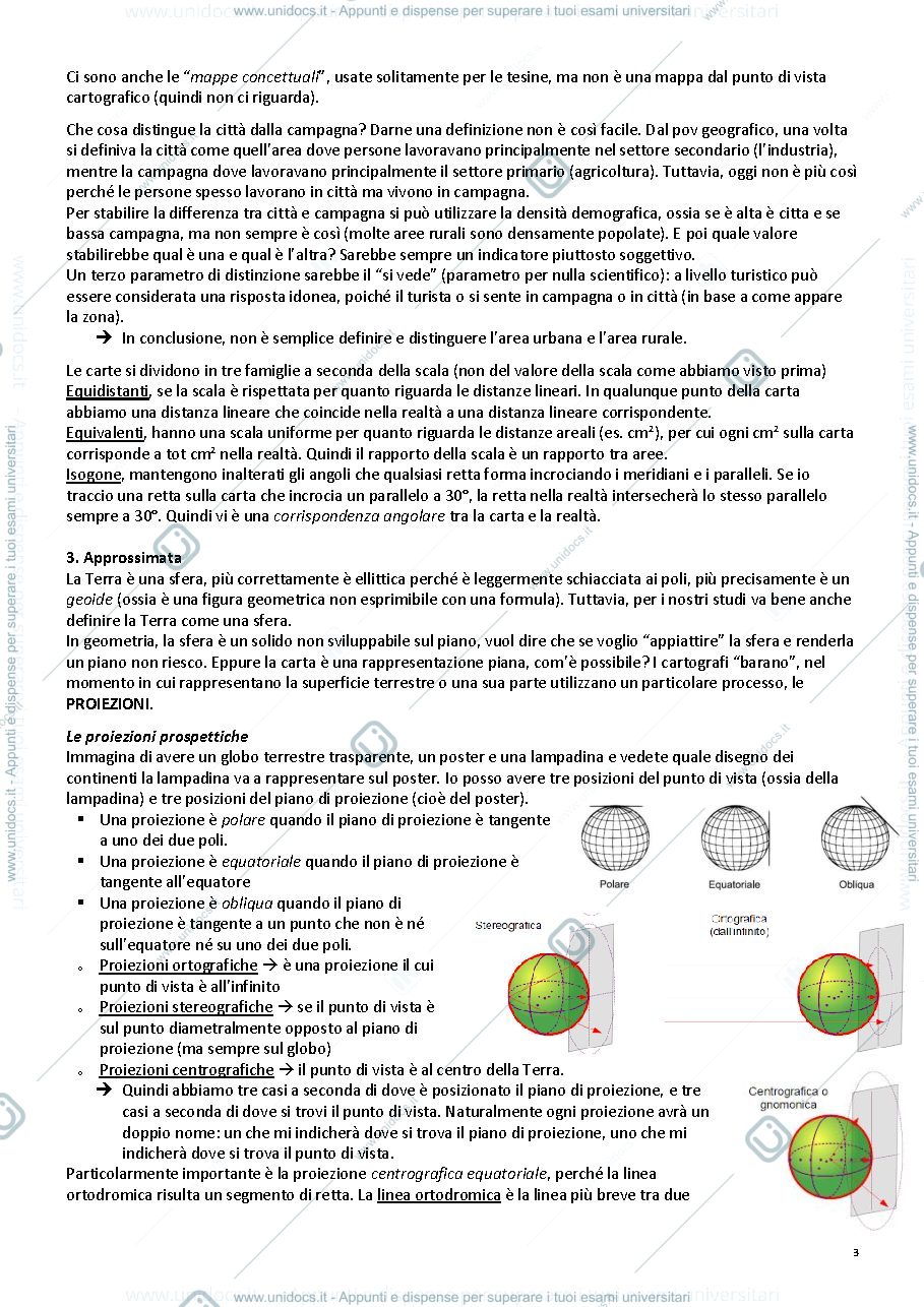 Anteprima pagina 3 — Appunti Cartografia per il turismo