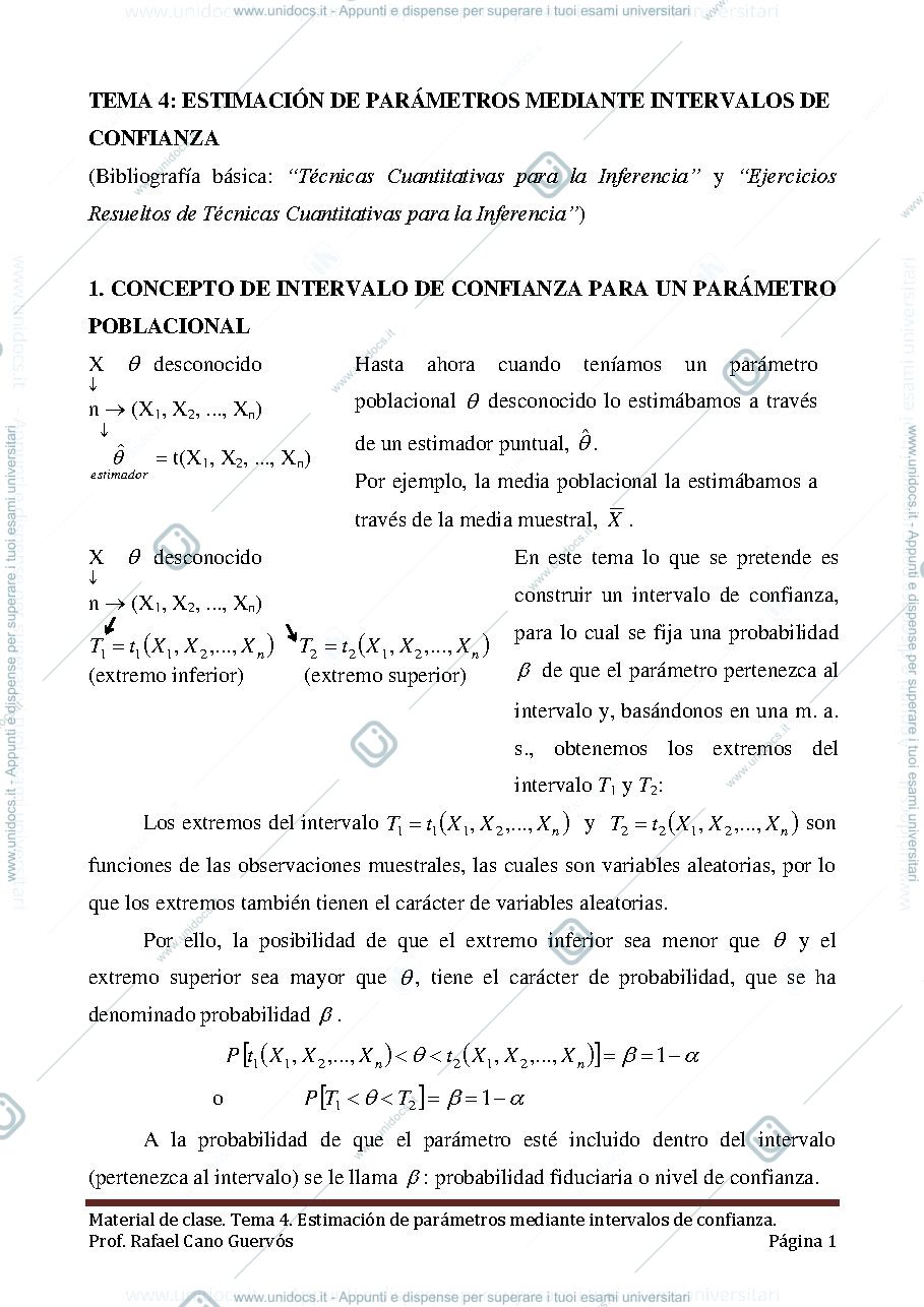 Anteprima pagina 1 — apunti