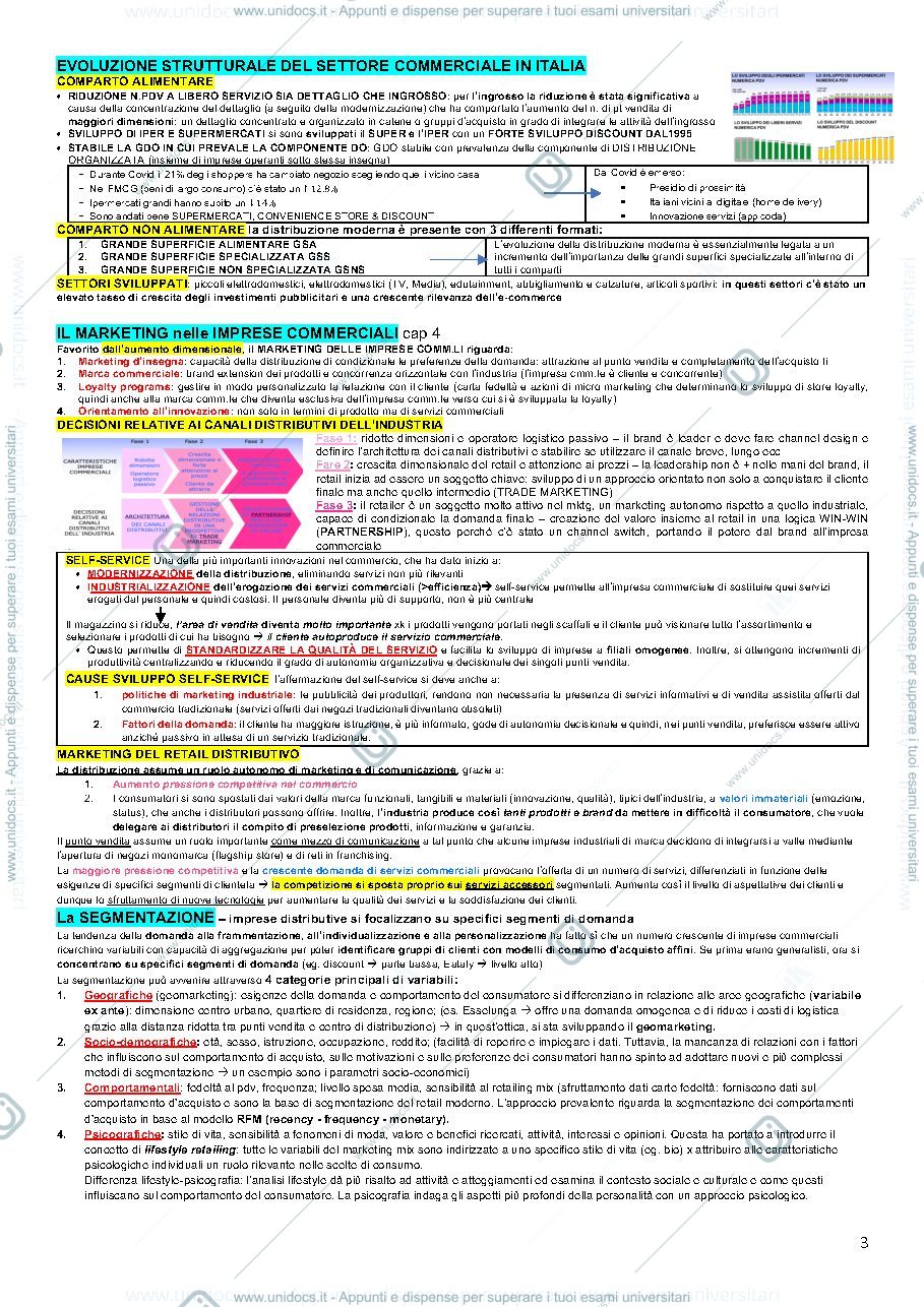 Anteprima pagina 3 — Appunti Channel Marketing