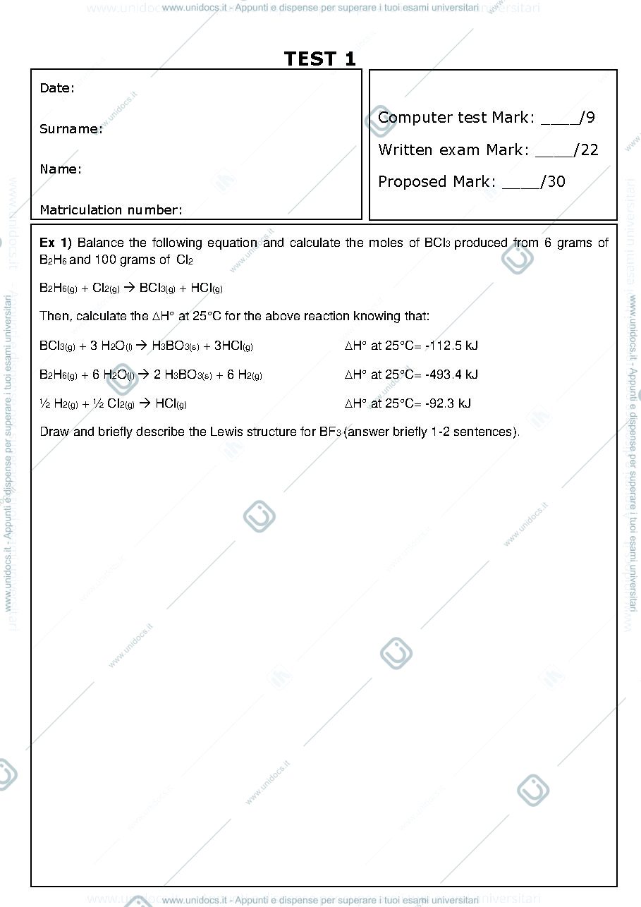 Anteprima pagina 1 — Eam example