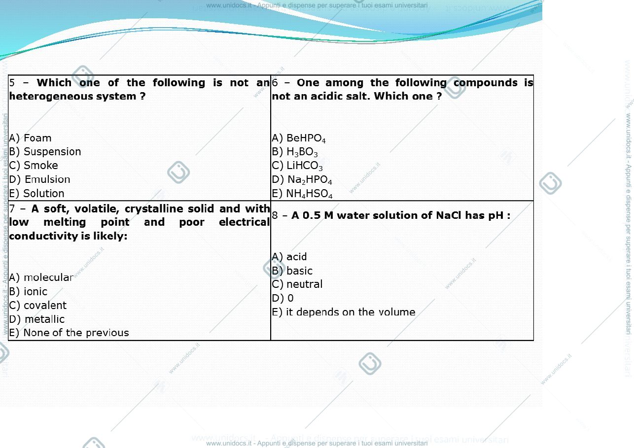 Anteprima pagina 2 — Solved MCQ exam example 2