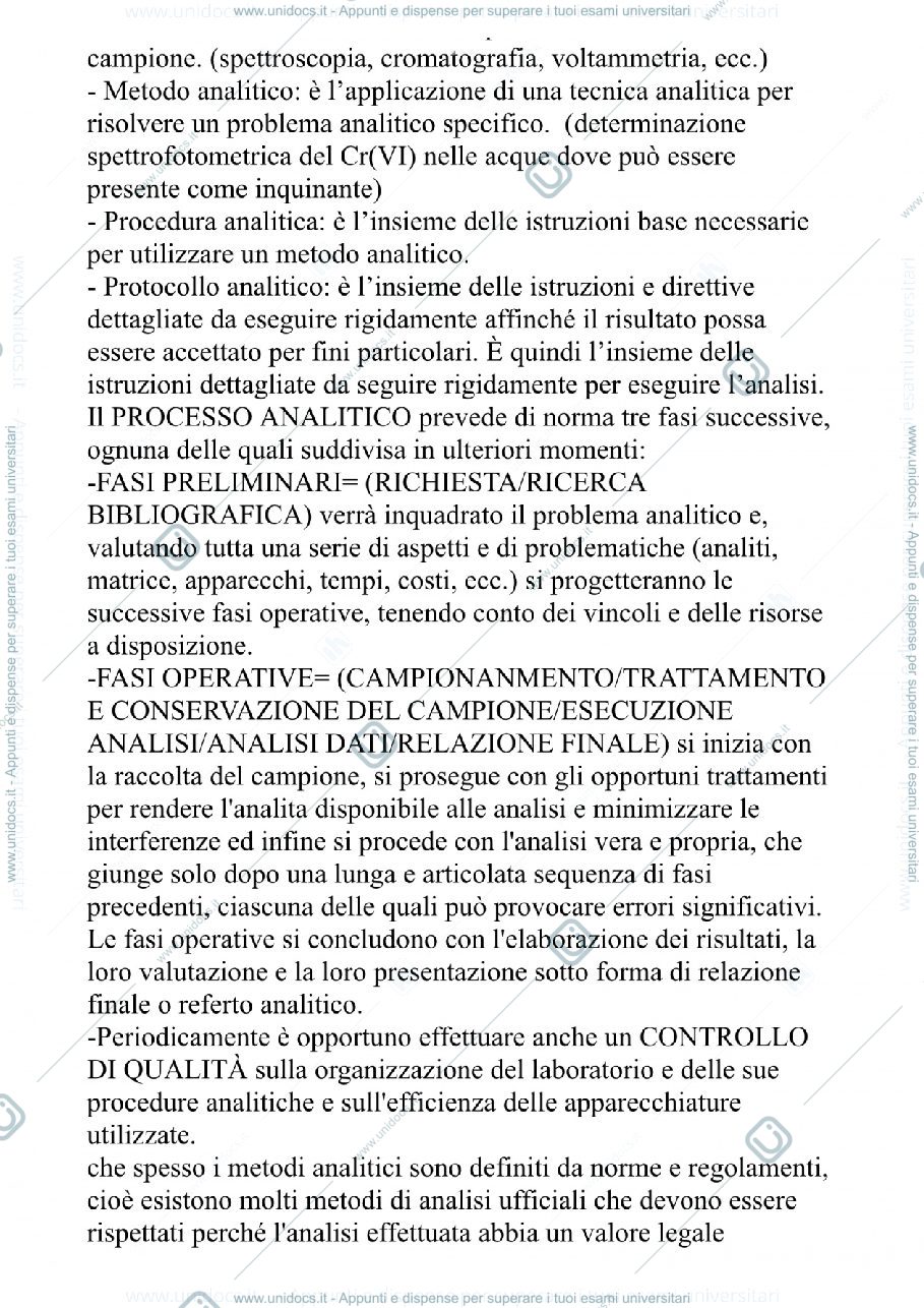 Anteprima pagina 2 — CHIMICA ANALITICA 2