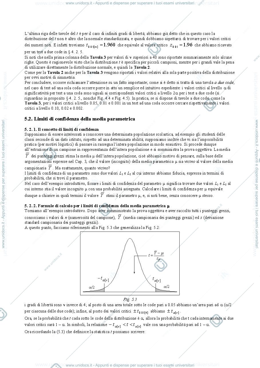 Anteprima pagina 3 — Statistica in chimica analitica 