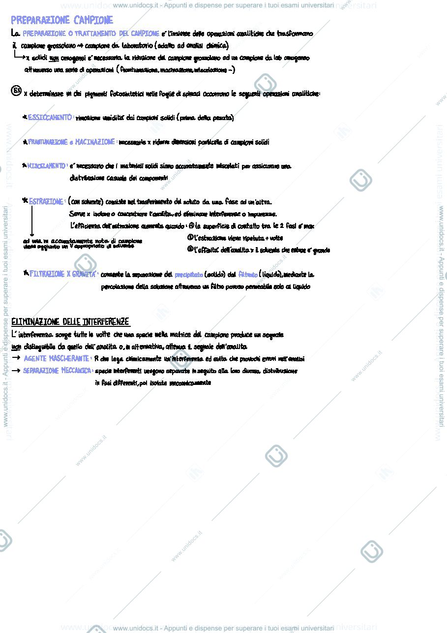 Anteprima pagina 4 — preparazione esame chimica analitica