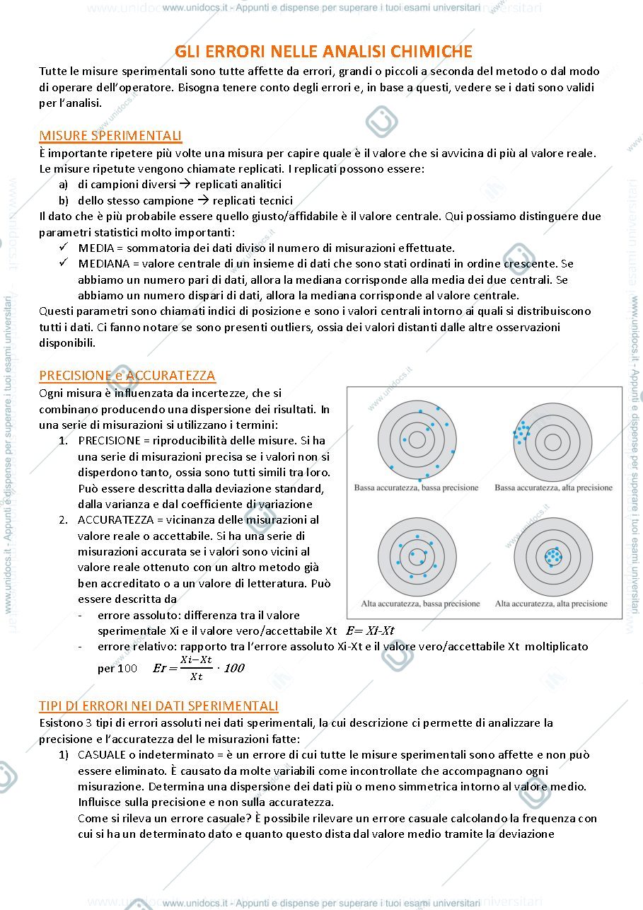 Anteprima pagina 3 — Chimica analitica 