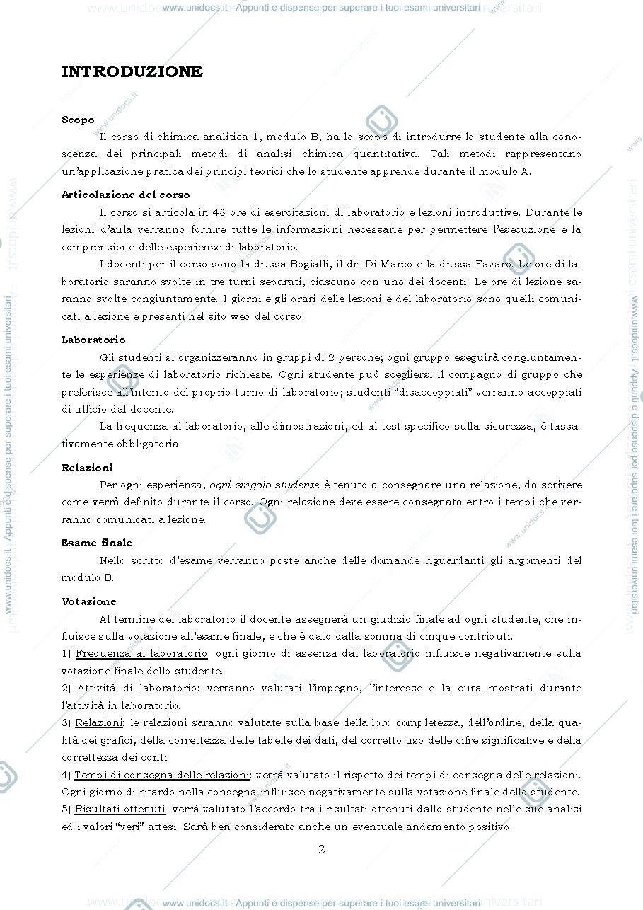 Anteprima pagina 2 — Esercitazioni laboratorio di quantitativa