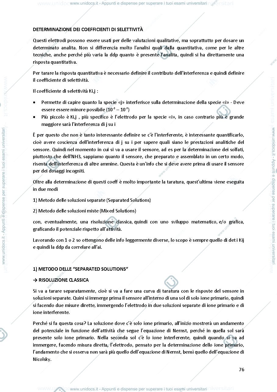 Anteprima pagina 4 — Chimica analitica strumentale parte 2
