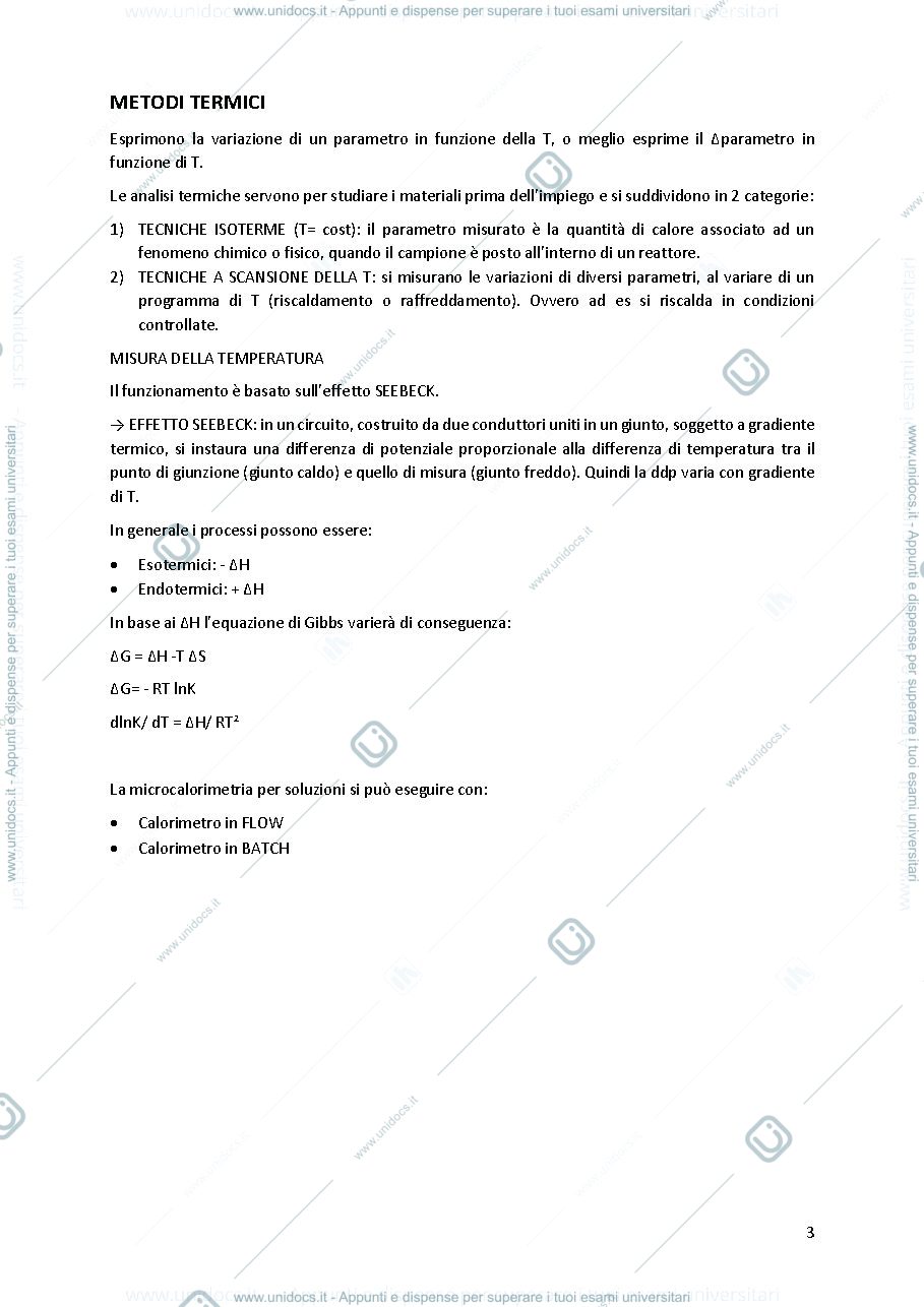 Anteprima pagina 3 — Chimica analitica strumentale I parte 1