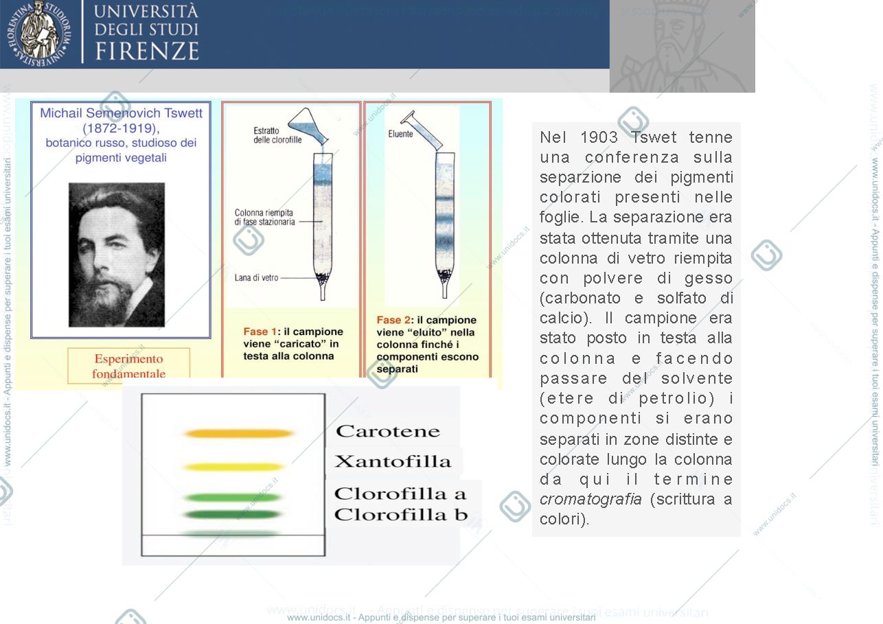 Anteprima pagina 2 — tecniche cromatografiche 