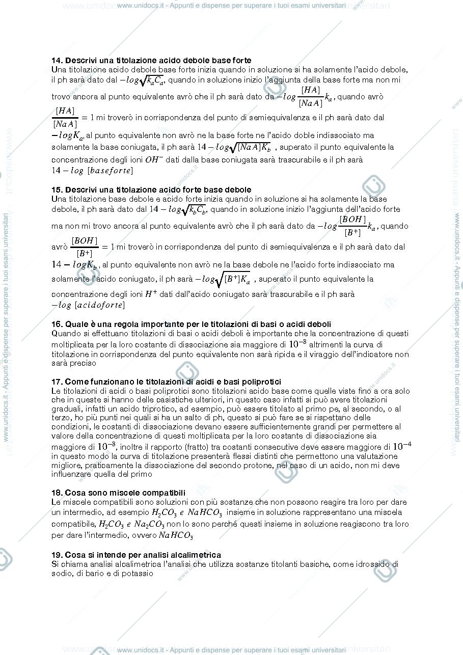 Anteprima pagina 2 — esercizi quantitativa I
