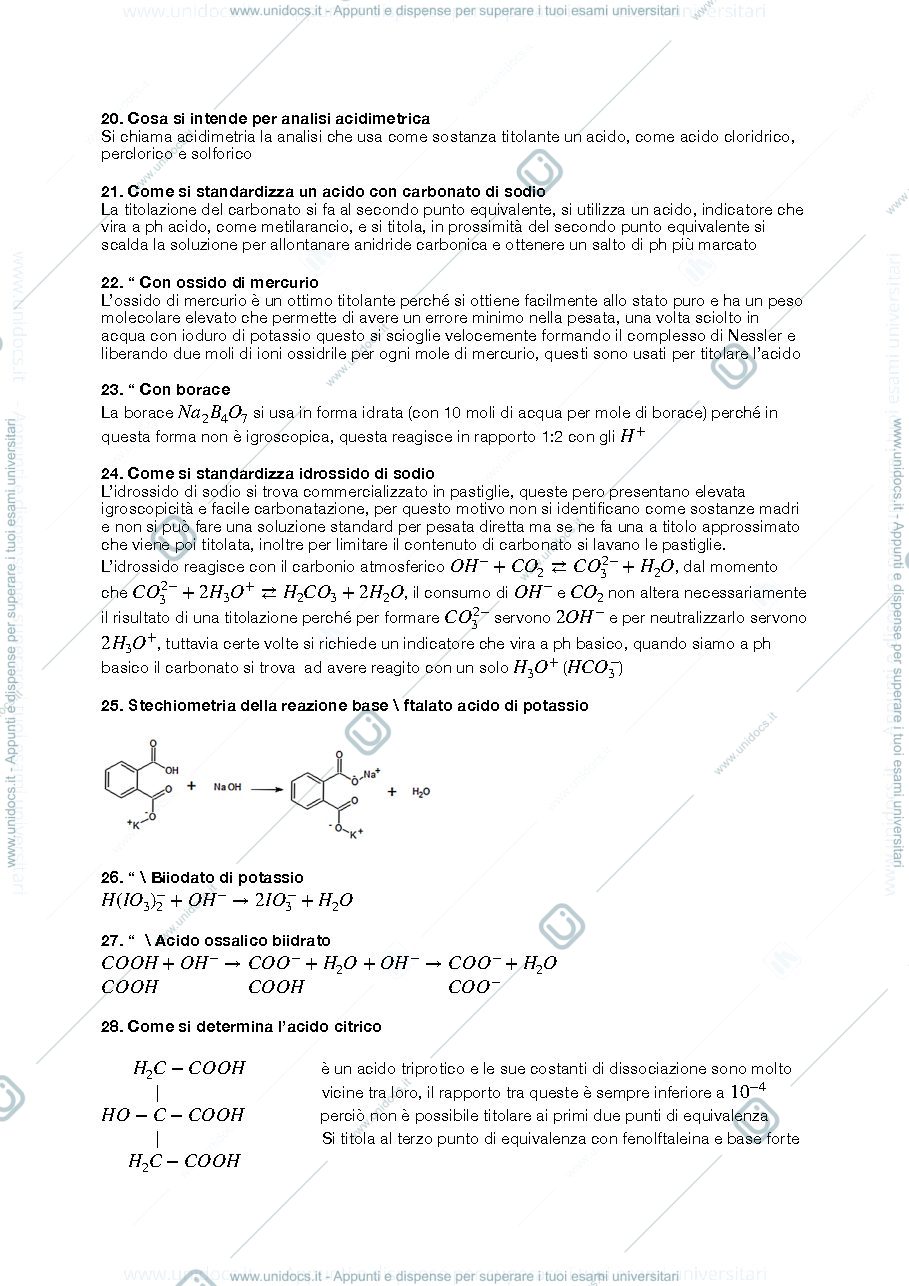 Anteprima pagina 3 — esercizi quantitativa I