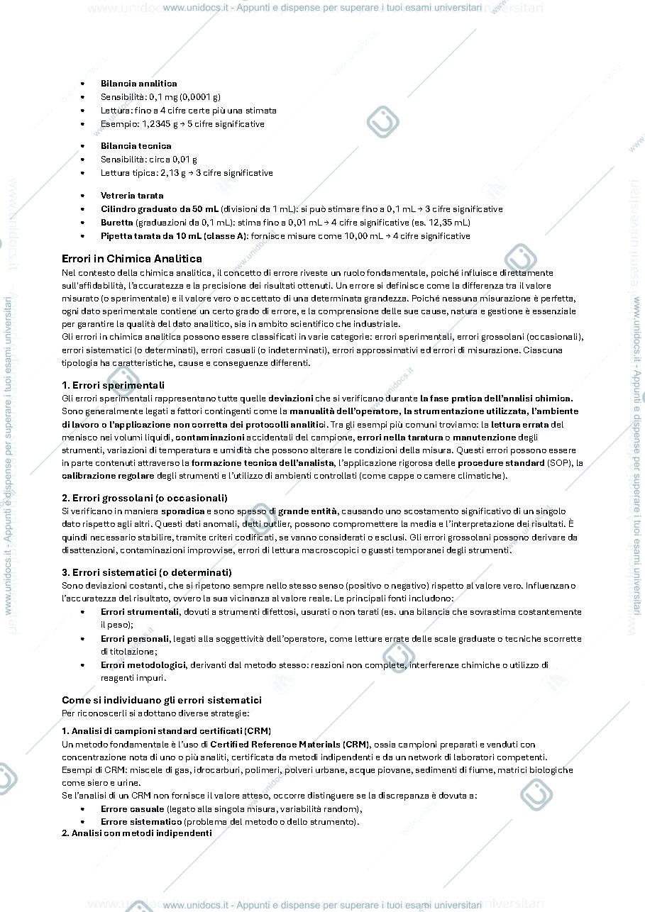 Anteprima pagina 2 — Chimica analitica 