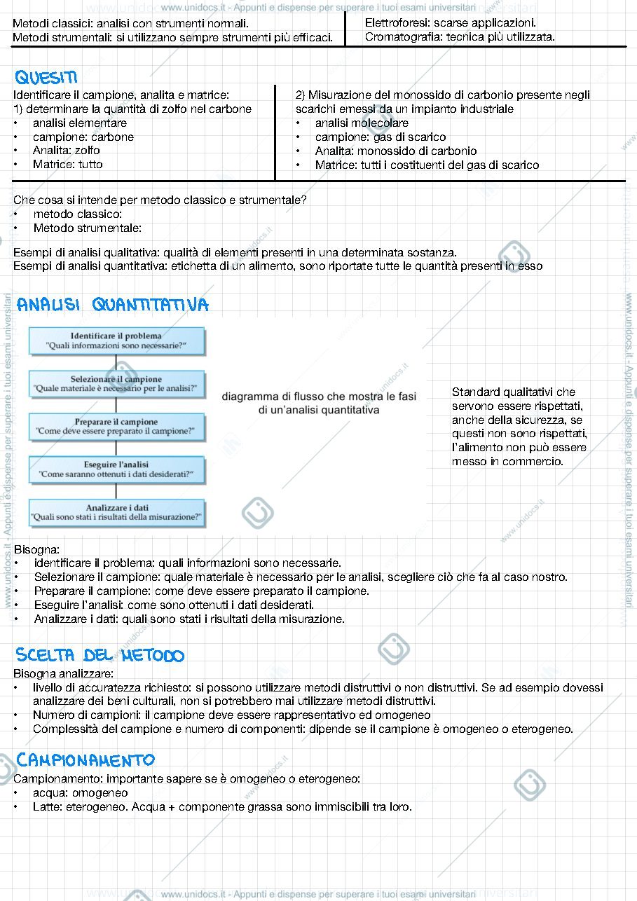 Anteprima pagina 3 — Chimica Analitica