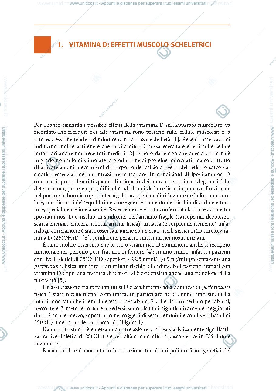 Anteprima pagina 1 — vit D effetti sull'apparato locomotore