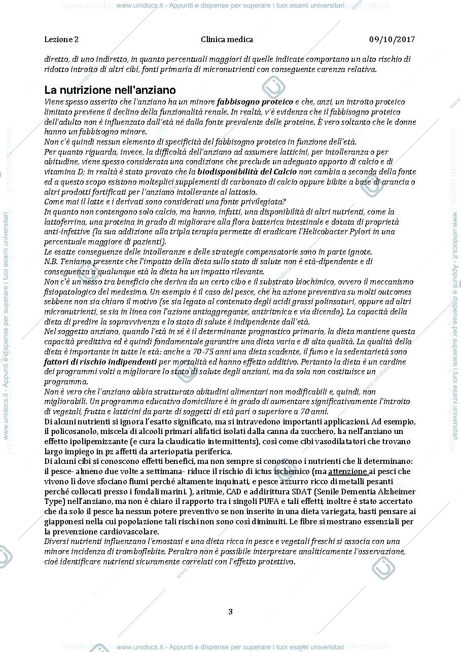Anteprima pagina 3 — Nutrizione