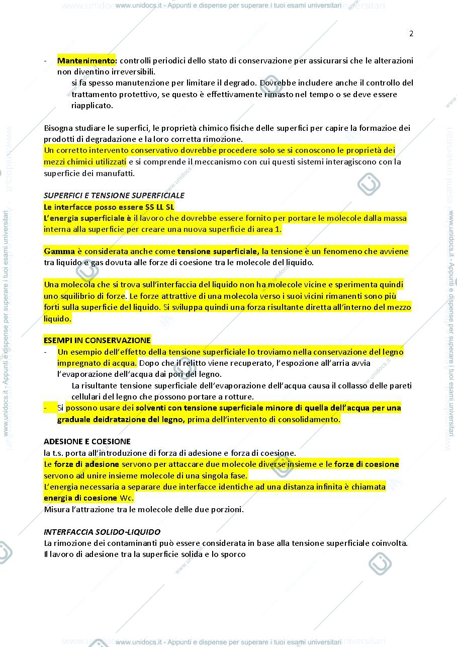 Anteprima pagina 2 — chimica dei materiali 