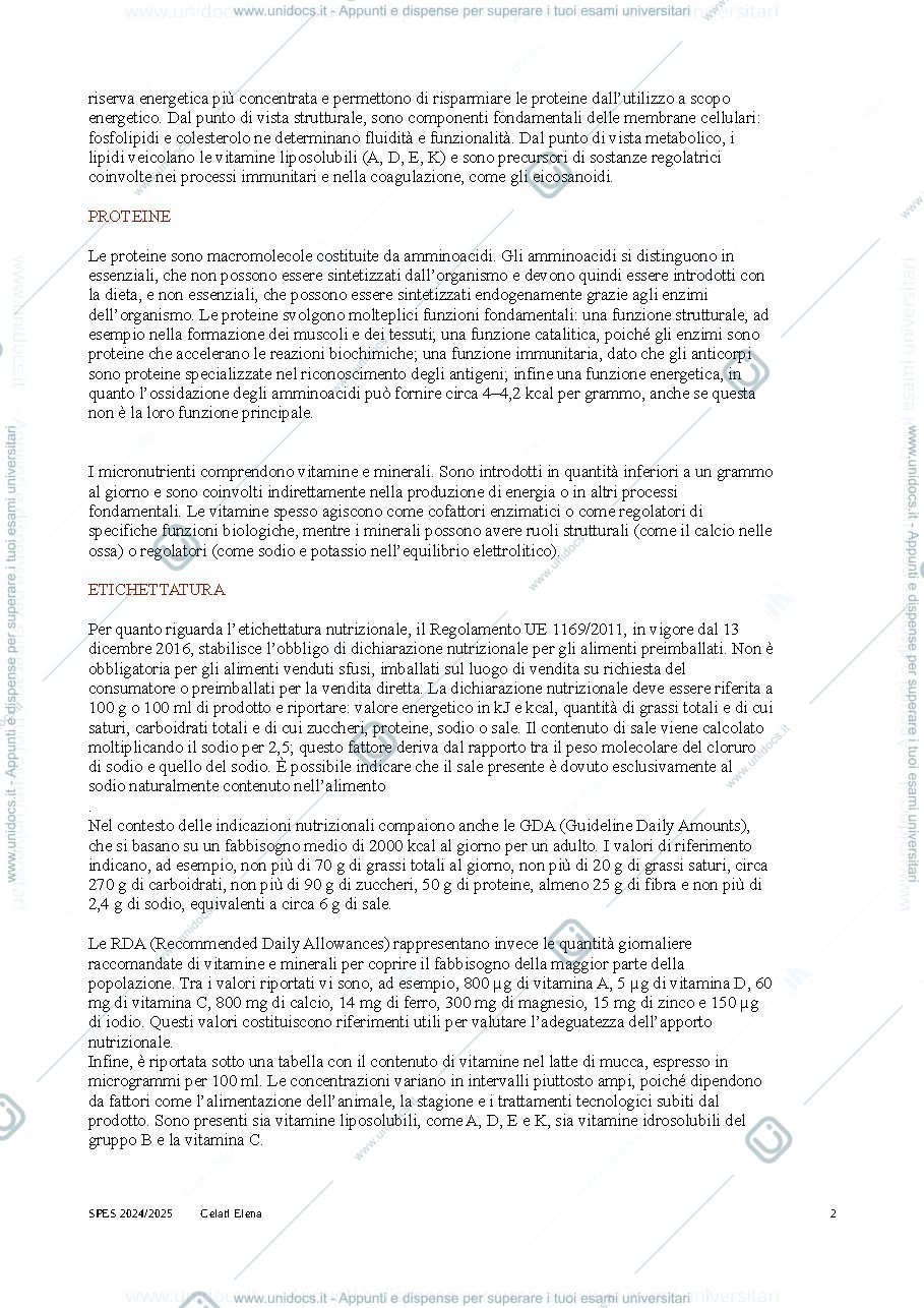 Anteprima pagina 2 — Chimica dei prodotti per la salute 1