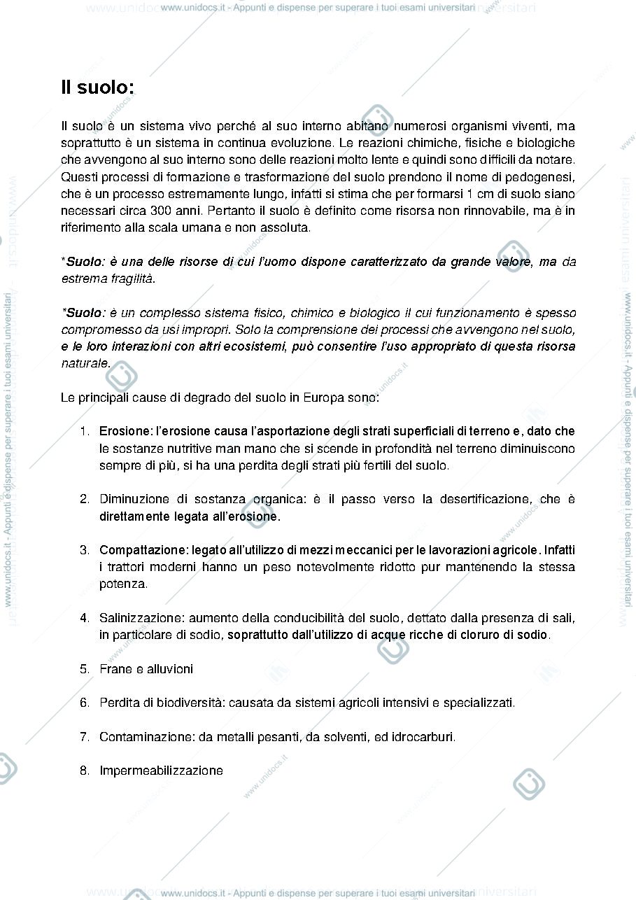Anteprima pagina 1 — Suolo, rocce e minerali