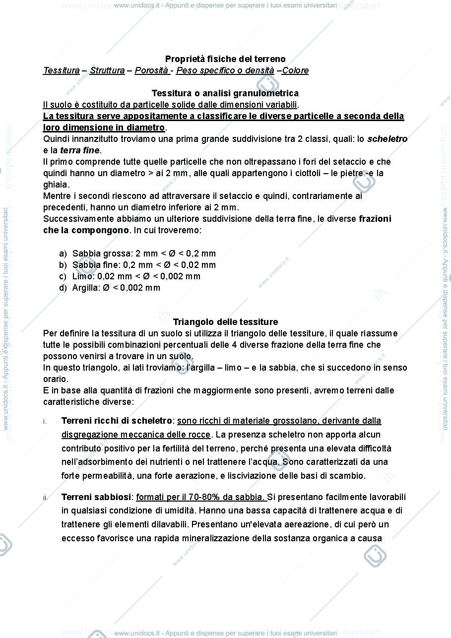 Anteprima pagina 1 — proprietà fisiche