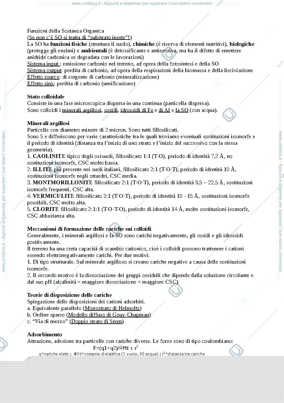 Anteprima pagina 2 — Riassunti capitolo 2 - Chimica del Terreno