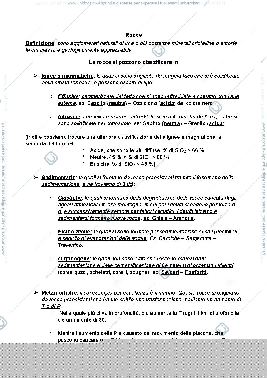 Anteprima pagina 1 — rocce
