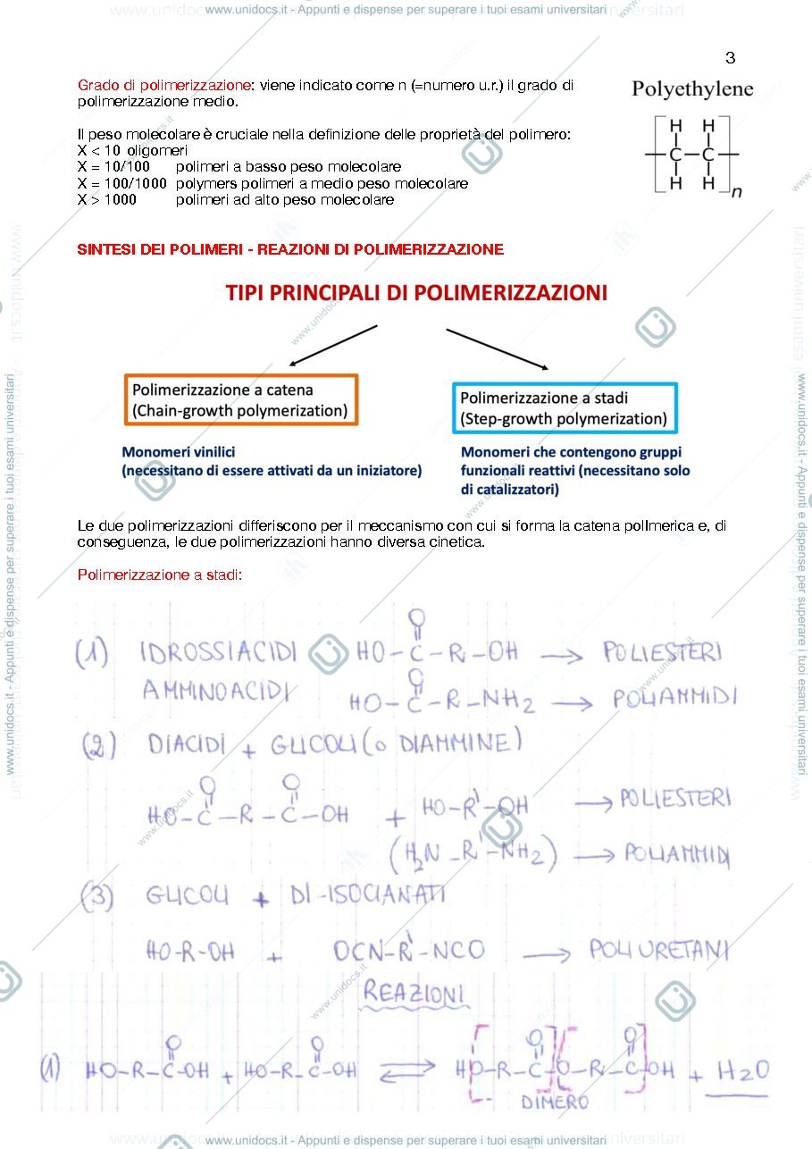 Anteprima pagina 3 — chimica delle macromolecole