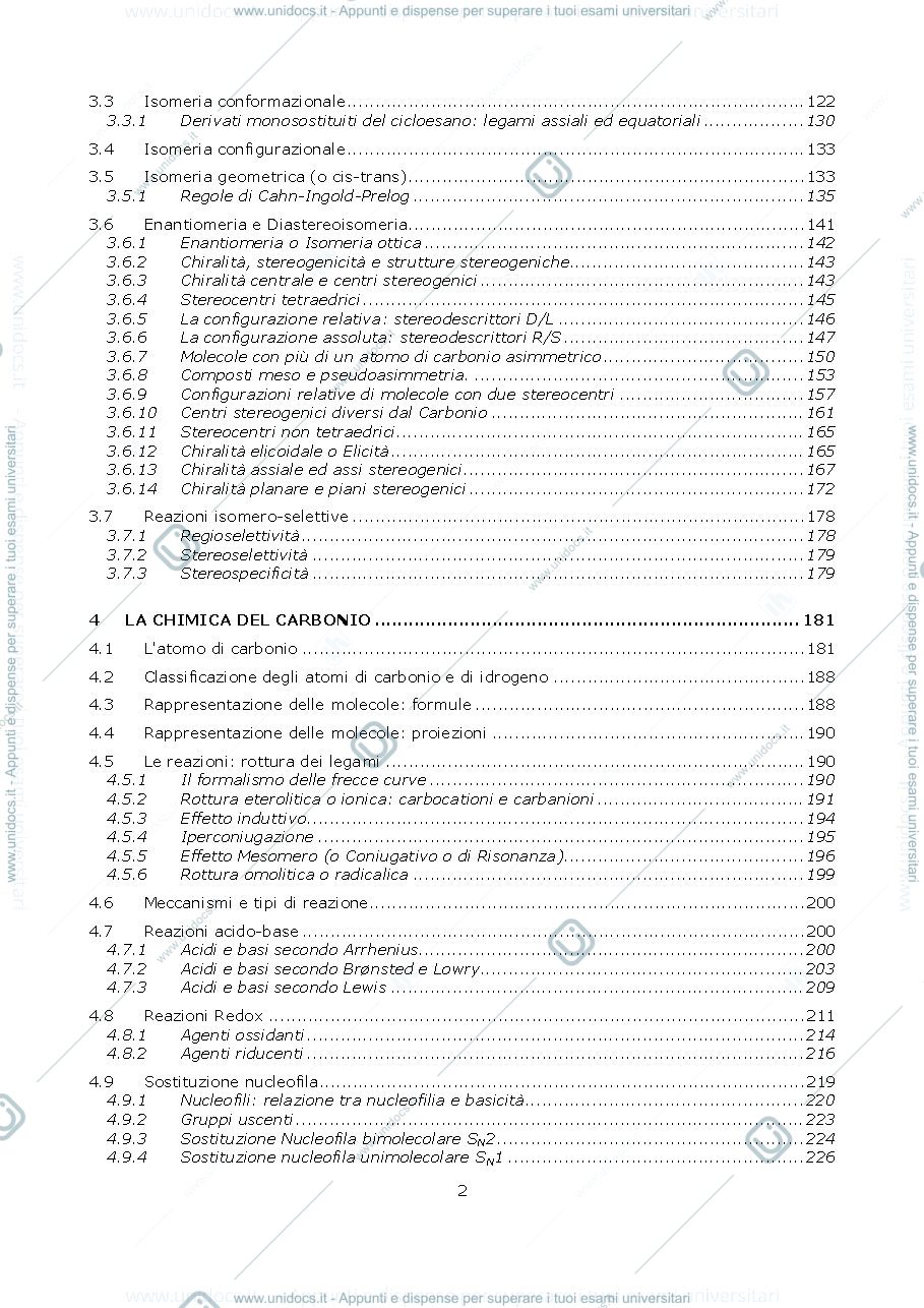 Anteprima pagina 4 — Chimica organica