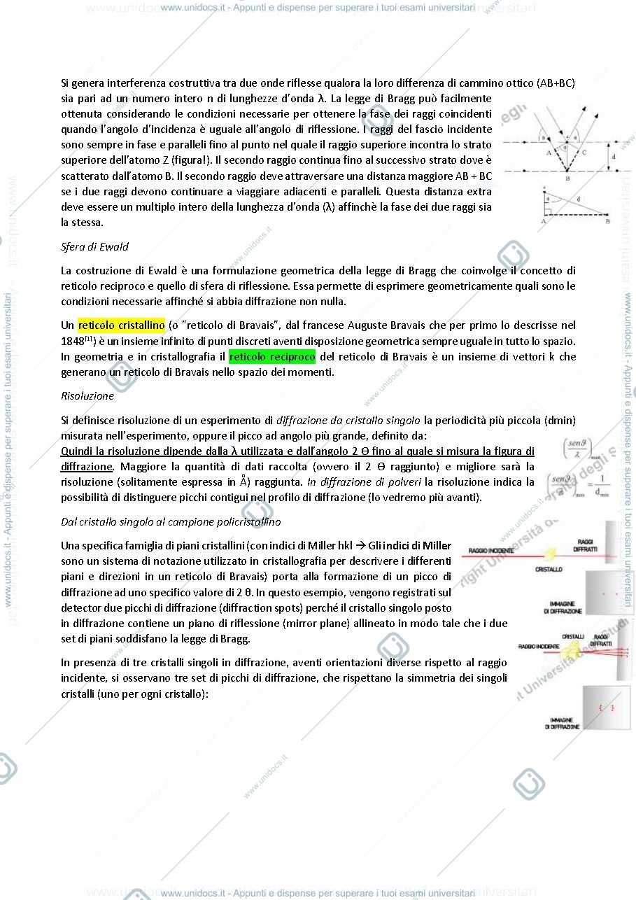 Anteprima pagina 2 — CHIMICA DELLO STATO SOLITO APPUNTI
