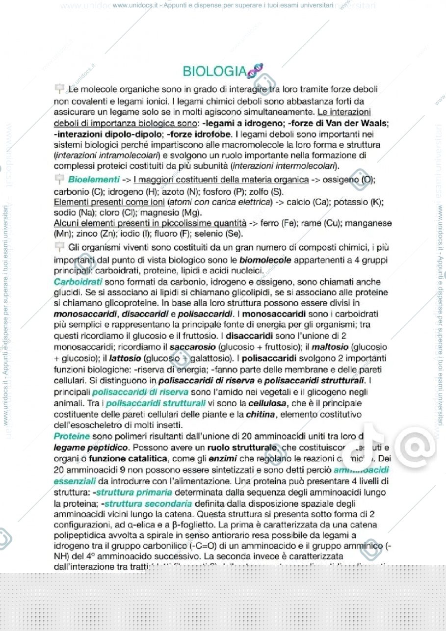 Anteprima pagina 1 — Biologia 