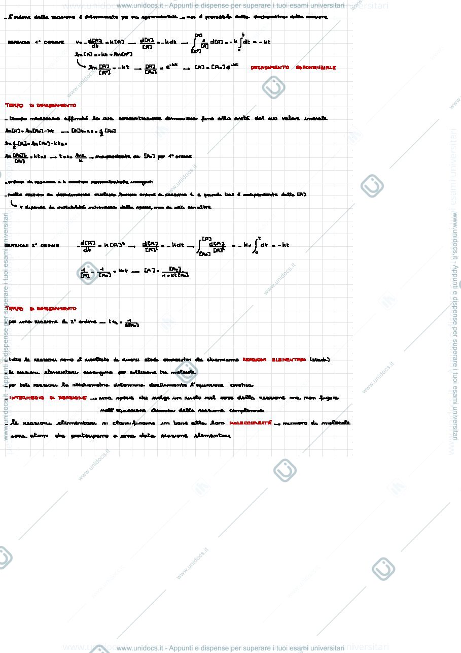 Anteprima pagina 2 — cinetica chimica