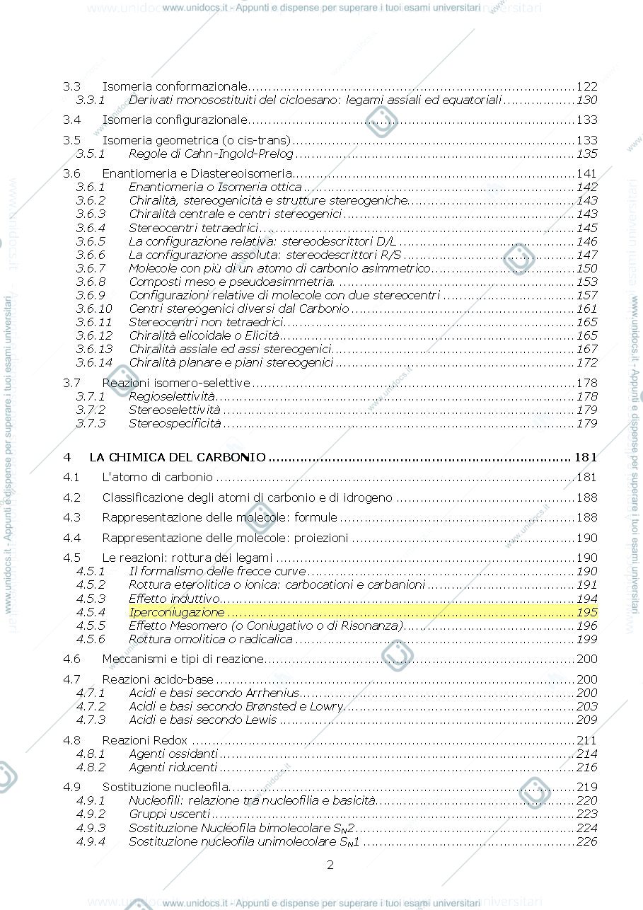 Anteprima pagina 3 — Appunti chimica organica 