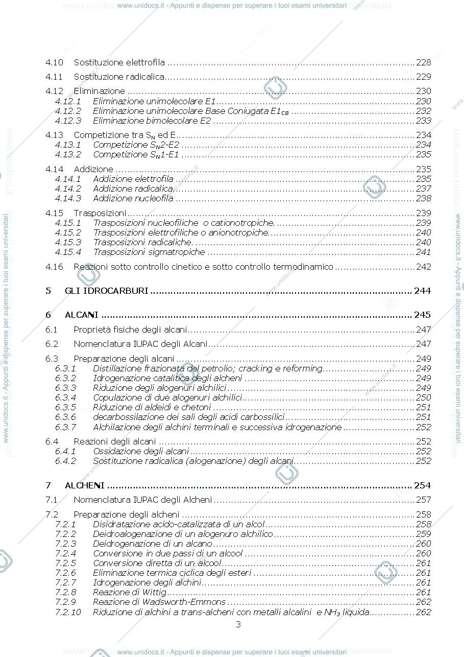Anteprima pagina 4 — Appunti chimica organica 