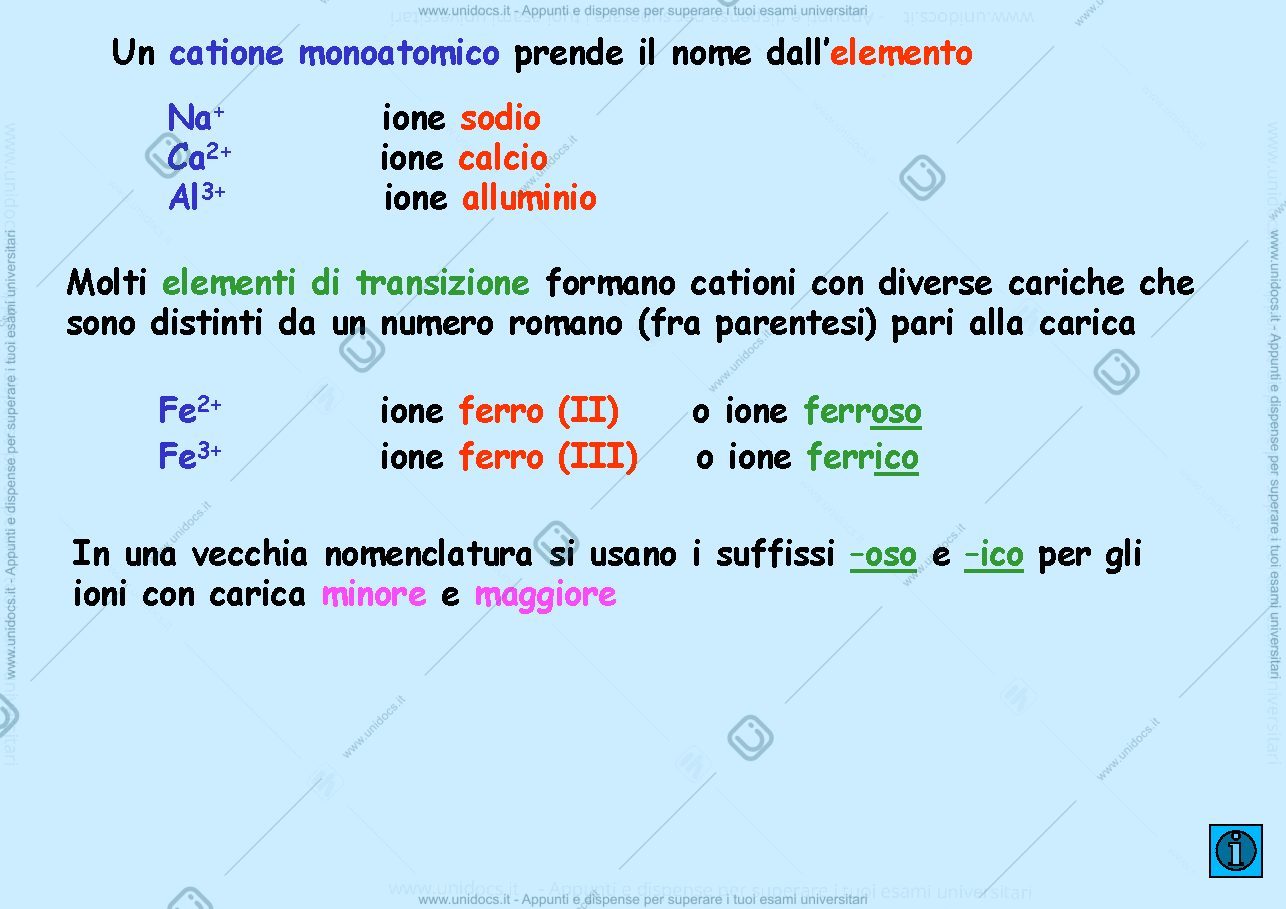 Anteprima pagina 3 — reazioni chimiche - nomenclatura 
